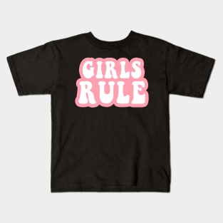 Girls Rule Kids T-Shirt